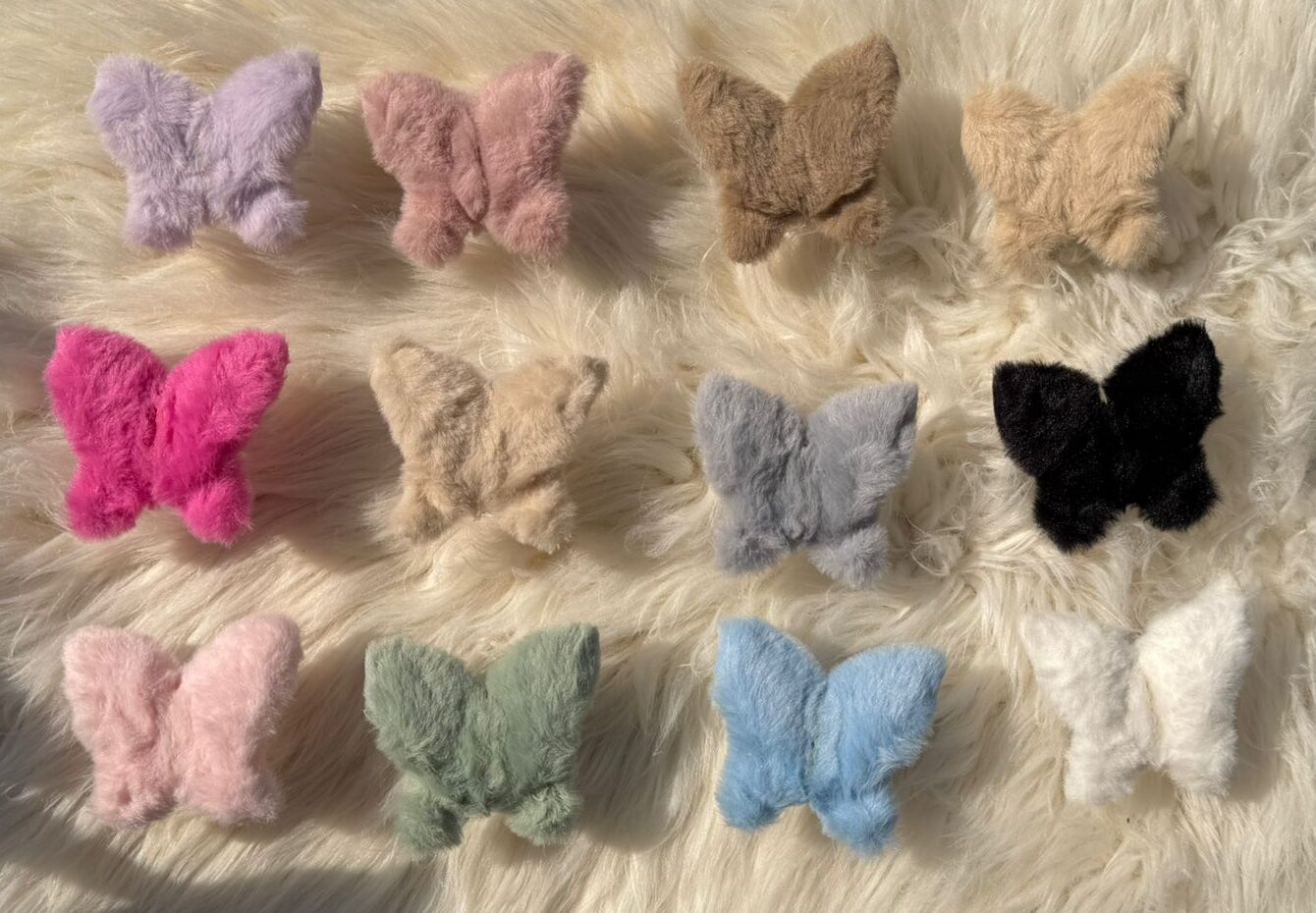 Furry Butterfly Hair Catcher