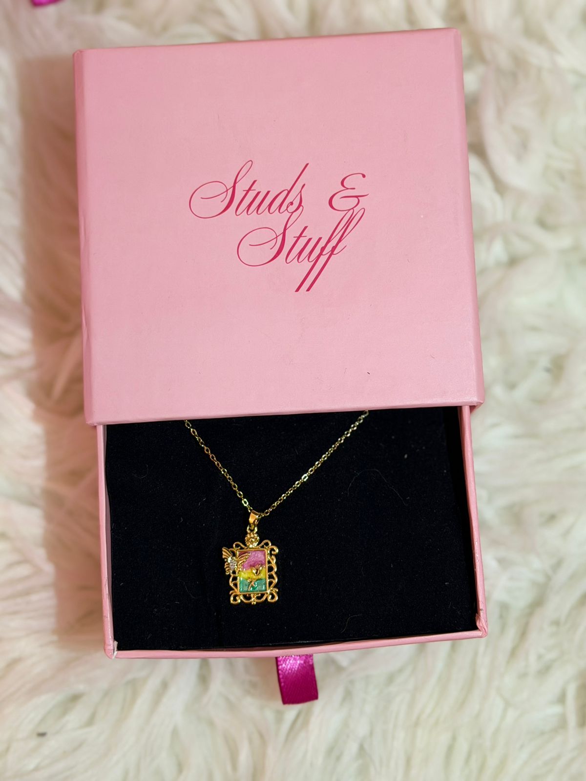 Butterfly Multi Pendant Necklace